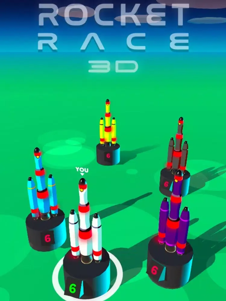 Captures d'écran de Rocket Race 3D! iPad 