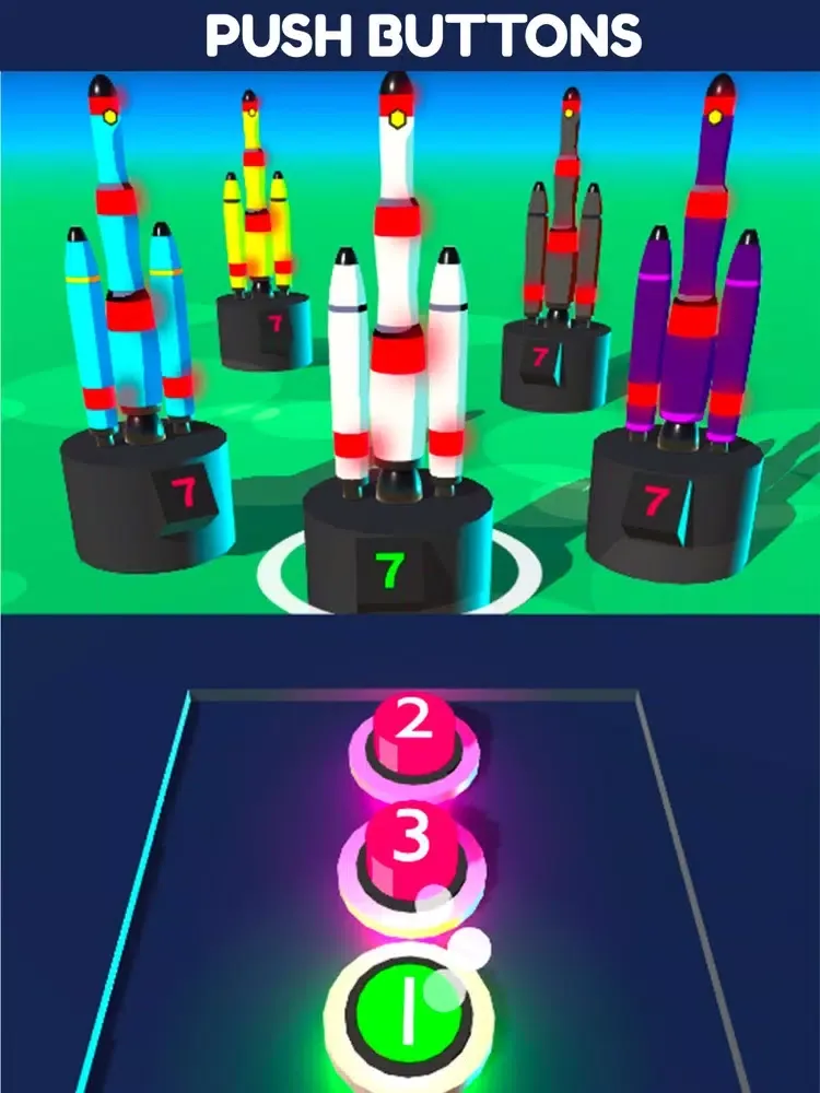Captures d'écran de Rocket Race 3D! iPad 