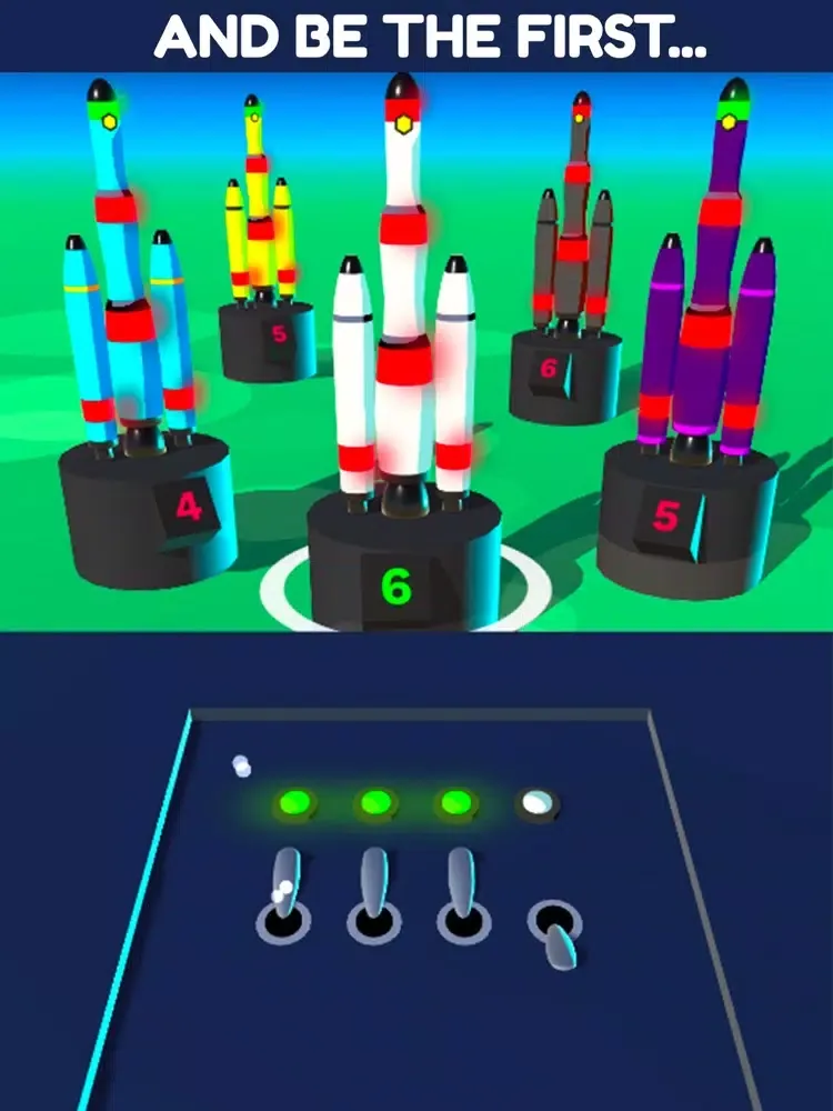 Captures d'écran de Rocket Race 3D! iPad 