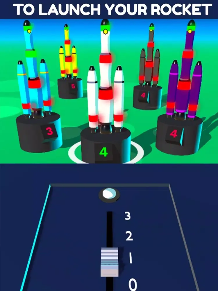 Captures d'écran de Rocket Race 3D! iPad 