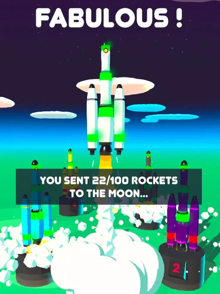 Captures d'écran de Rocket Race 3D! iPad 