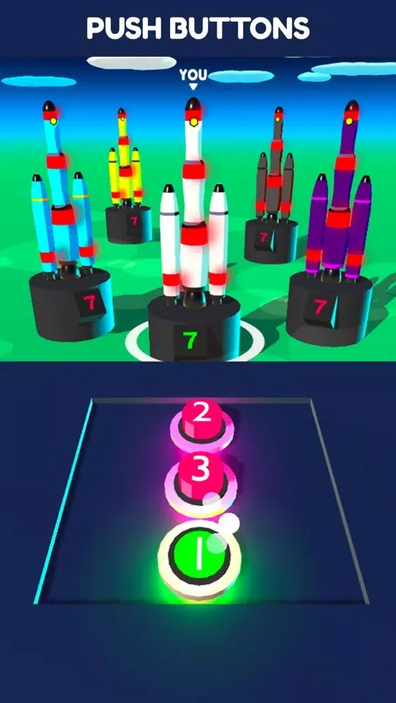 Captures d'écran de Rocket Race 3D!