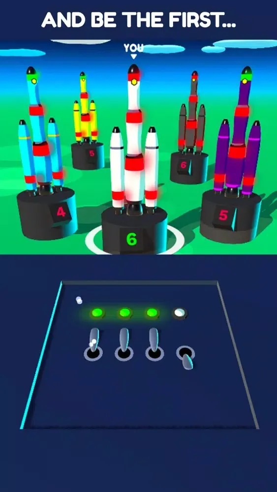 Captures d'écran de Rocket Race 3D!
