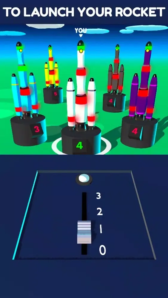 Captures d'écran de Rocket Race 3D!