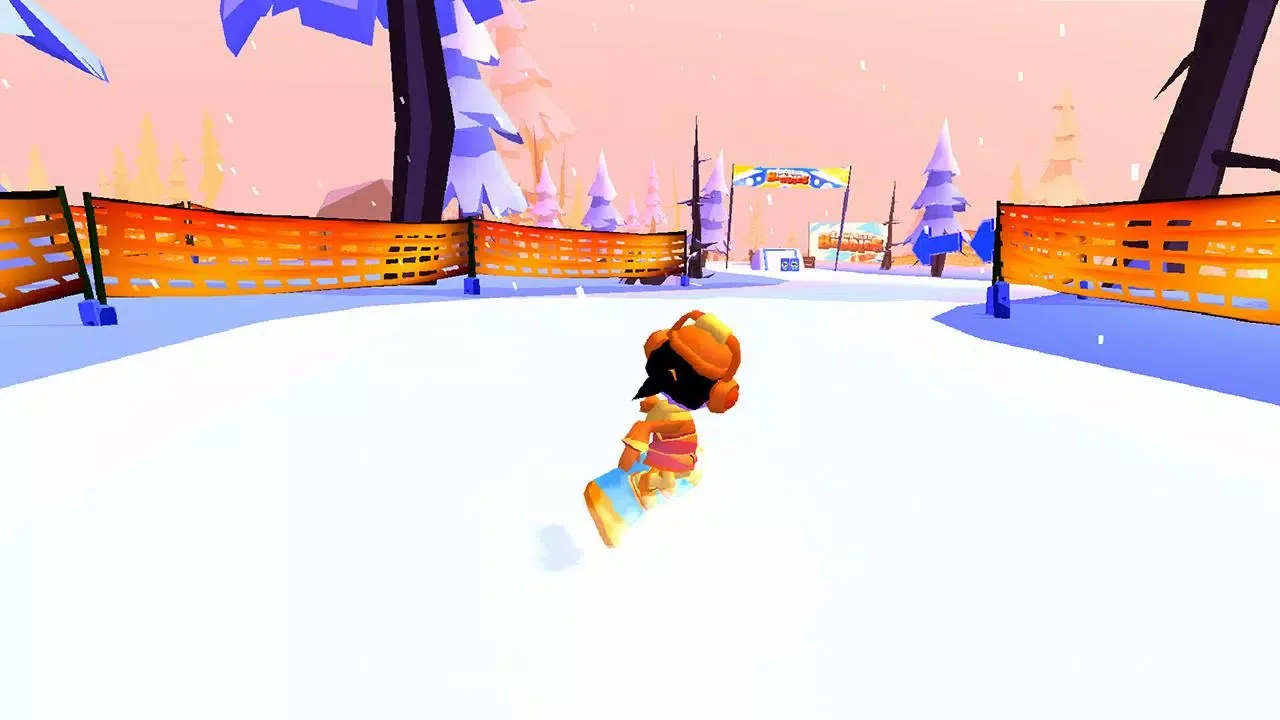 Capturas de tela do Snowboard Buddies