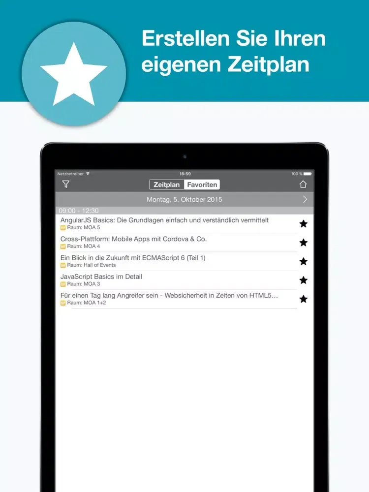 Software Architecture Summit iPad  Ekran Görüntüleri