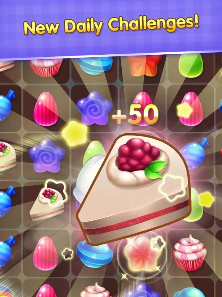 Candy Match Star iPad  स्क्रीनशॉट