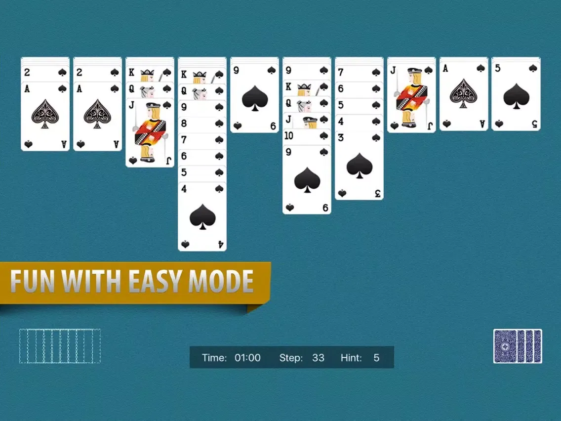 Spider Solitaire - The Original Spider Card iPad 应用截图