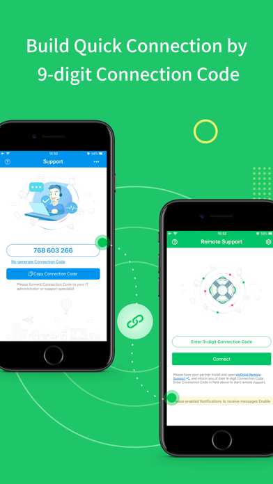 Tangkapan layar AirMirror - Remote Support