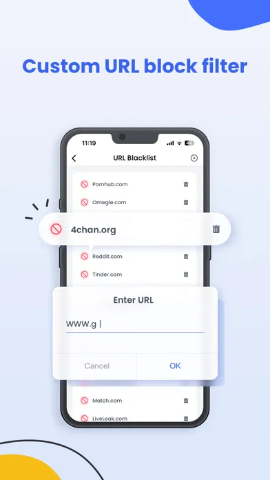 AirDroid Browser - Safe Search スクリーンショット