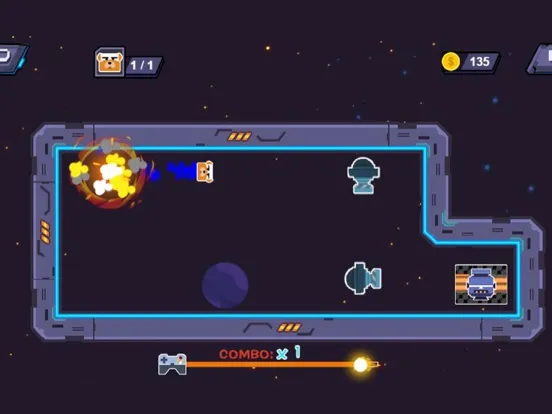 Tangkapan skrin Rocket Journeys iPad 