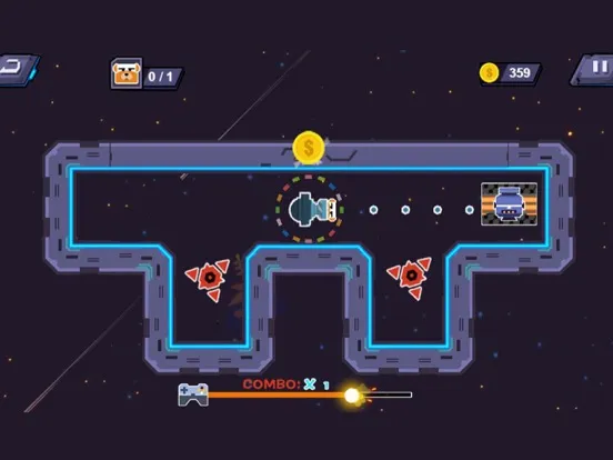 Tangkapan skrin Rocket Journeys iPad 
