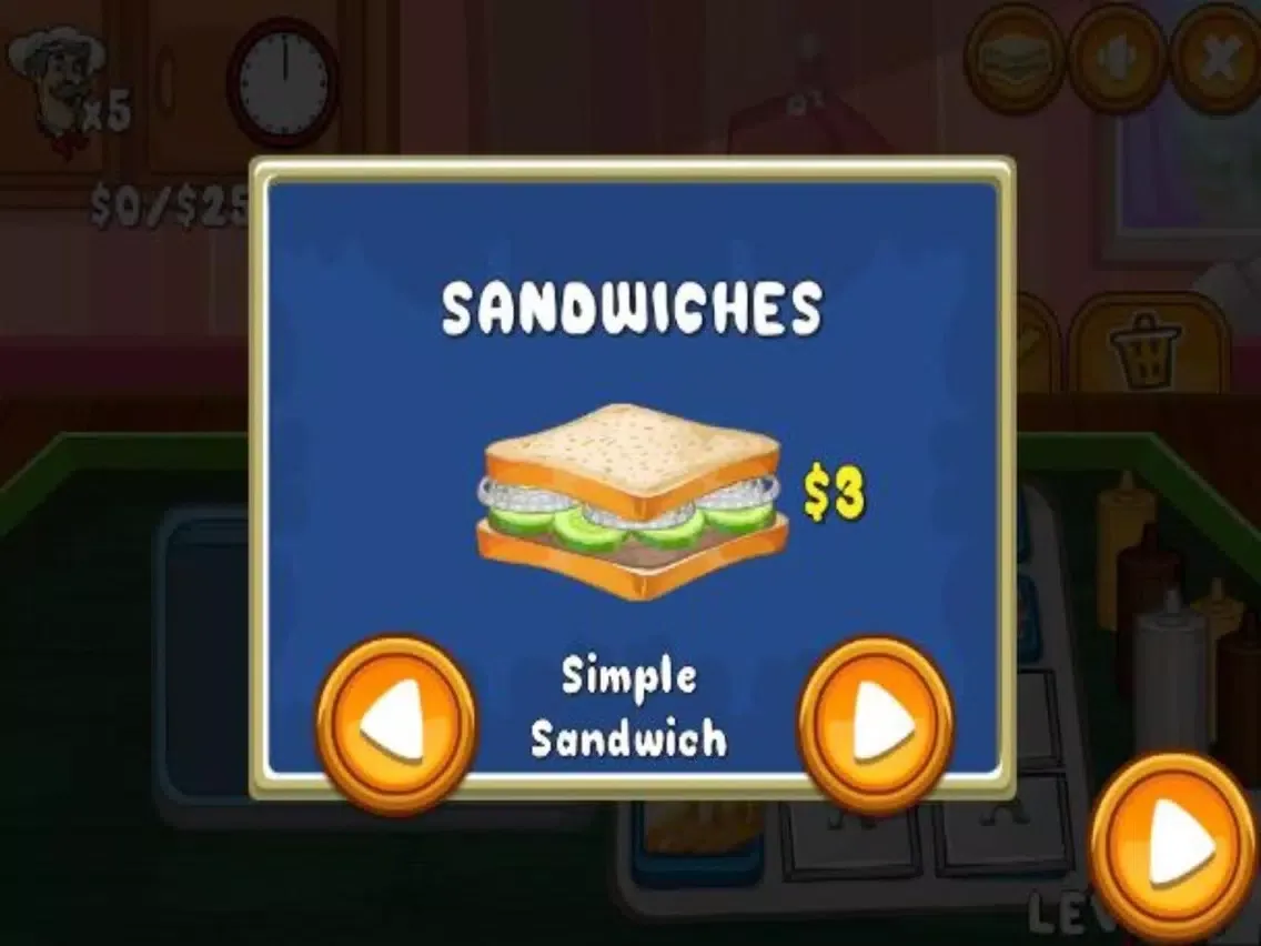 Sandwich Making Simulation iPad  Ekran Görüntüleri