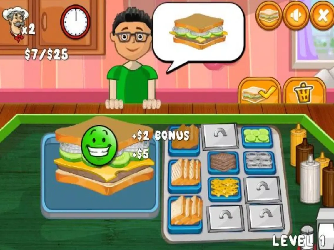 Sandwich Making Simulation iPad  Ekran Görüntüleri