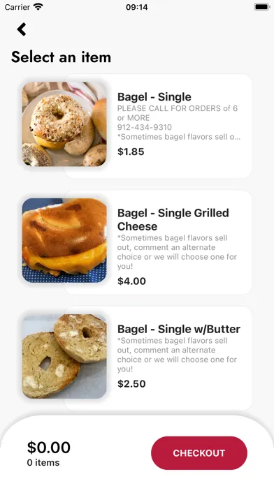 Sandy Bottom Bagels Screenshots
