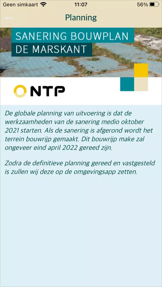 Sanering bouwplan De Marskant應用截圖