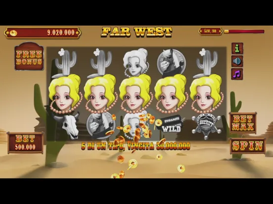 Far West Slot iPad  Screenshots