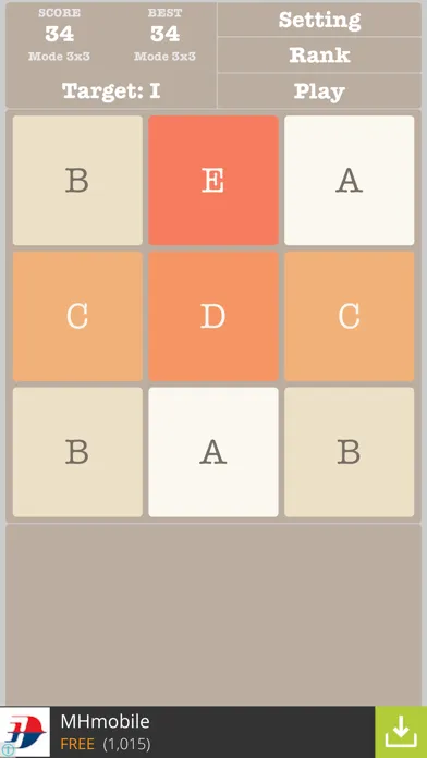 2048 Alphabet Multiple Mode应用截图