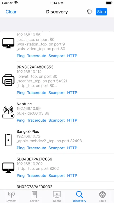 Network Checker スクリーンショット