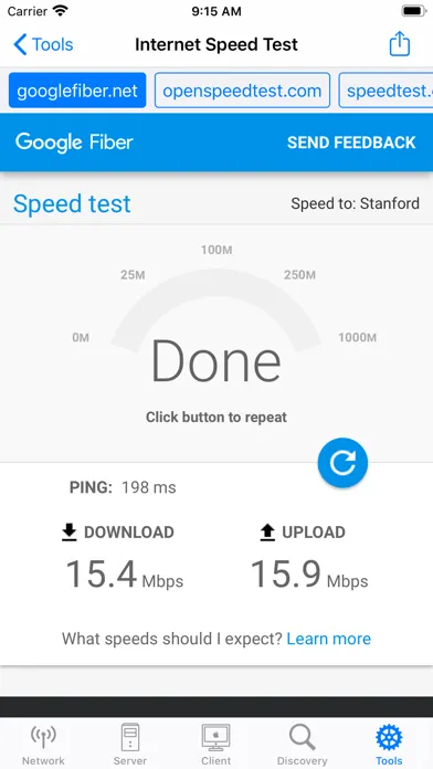 Network Checker スクリーンショット
