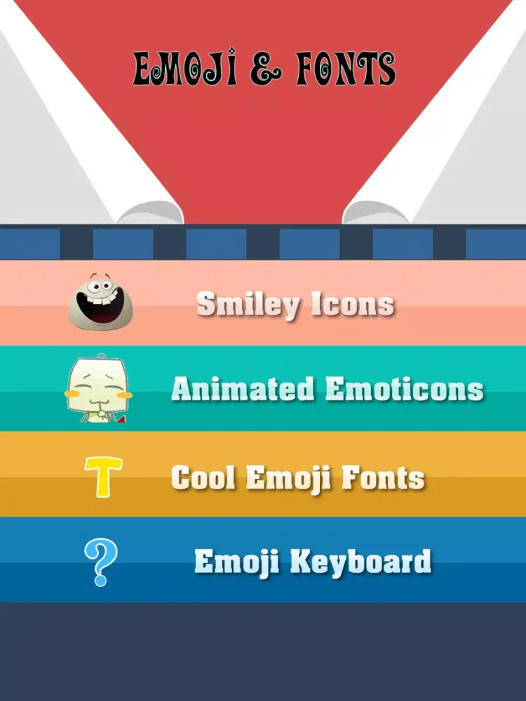 Emoji++ Emoticon & Font Keyboard iPad 应用截图