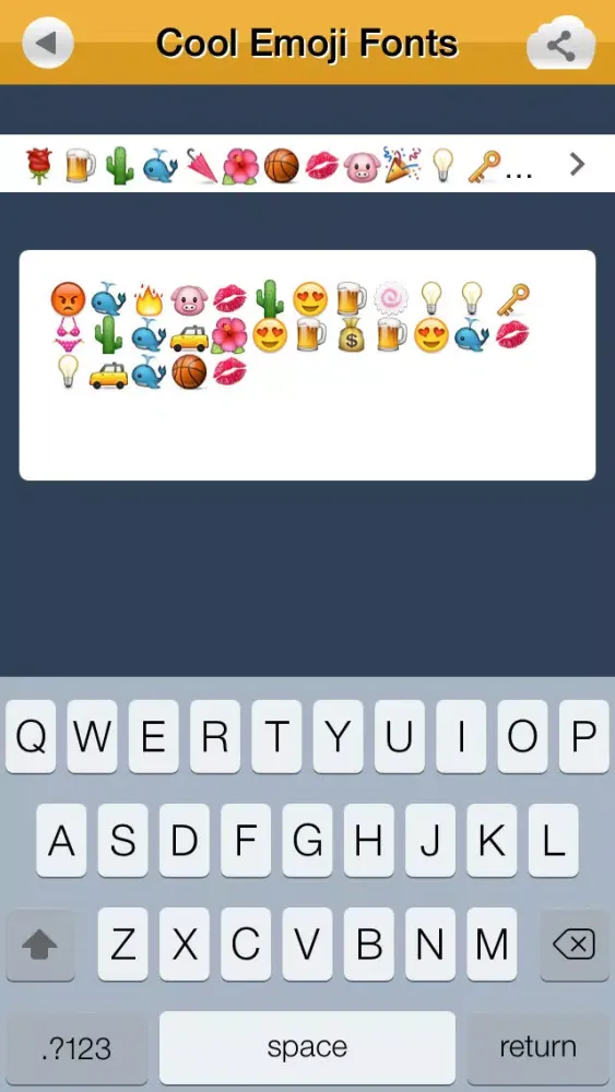 Emoji++ Emoticon & Font Keyboard应用截图
