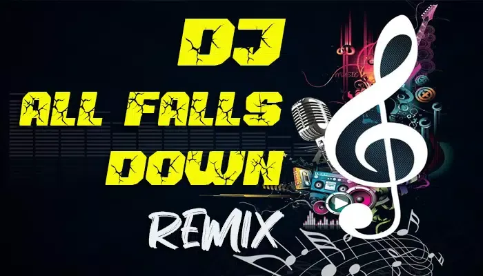 Tangkapan layar DJ All Falls Down Remix