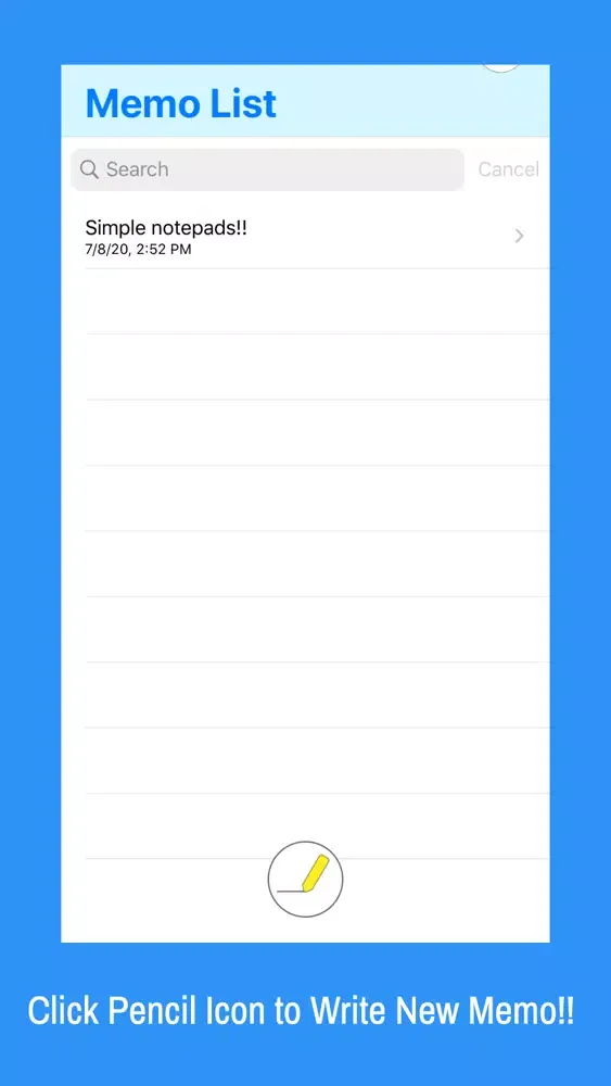 Screenshot di Simple Notepads - Memo, Diary