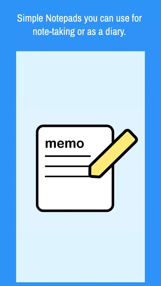 Screenshot di Simple Notepads - Memo, Diary