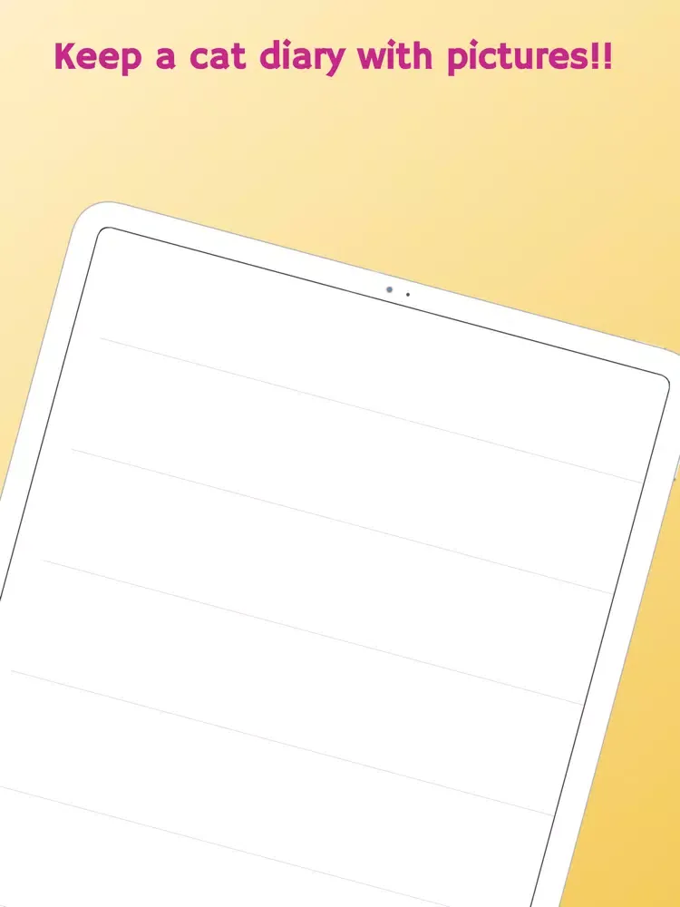 My Meow - Cat Diary, Cat Photo iPad Screenshots