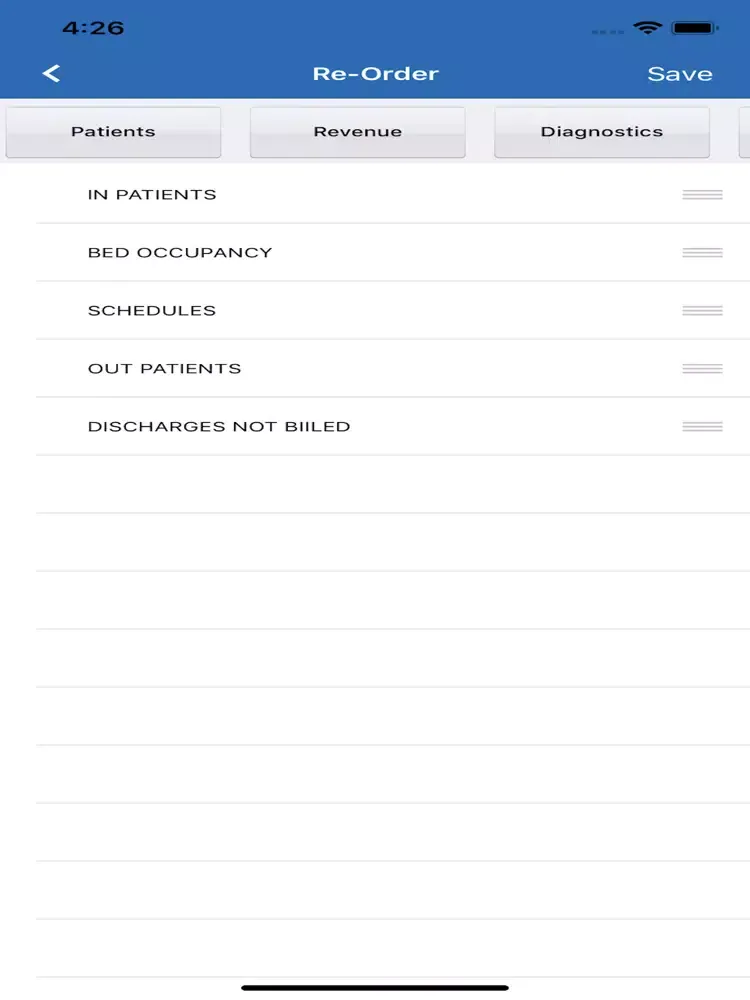 MediCover BIZ iPad  Screenshots