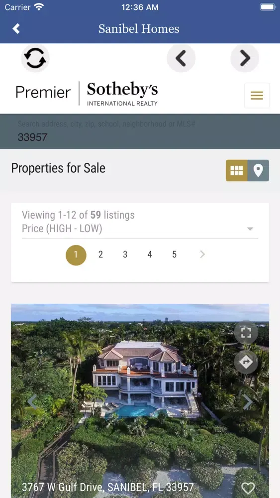 Sanibel Captiva Real Estate Ekran Görüntüleri