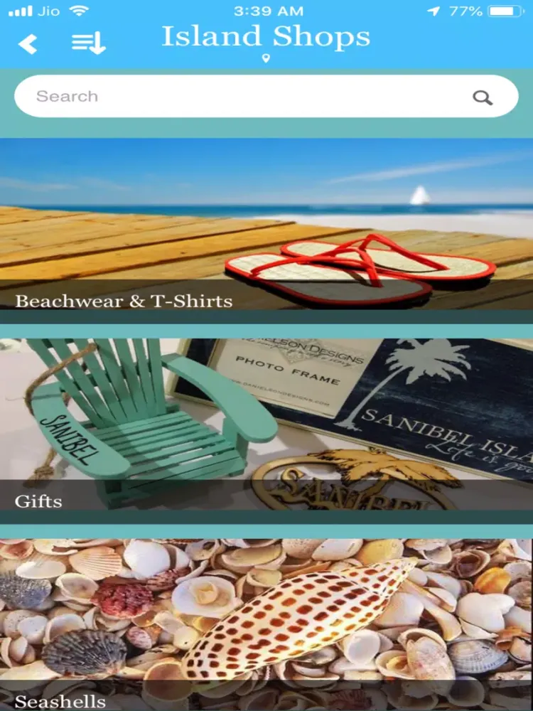 Capturas de pantalla de SanibelRadio iPad 