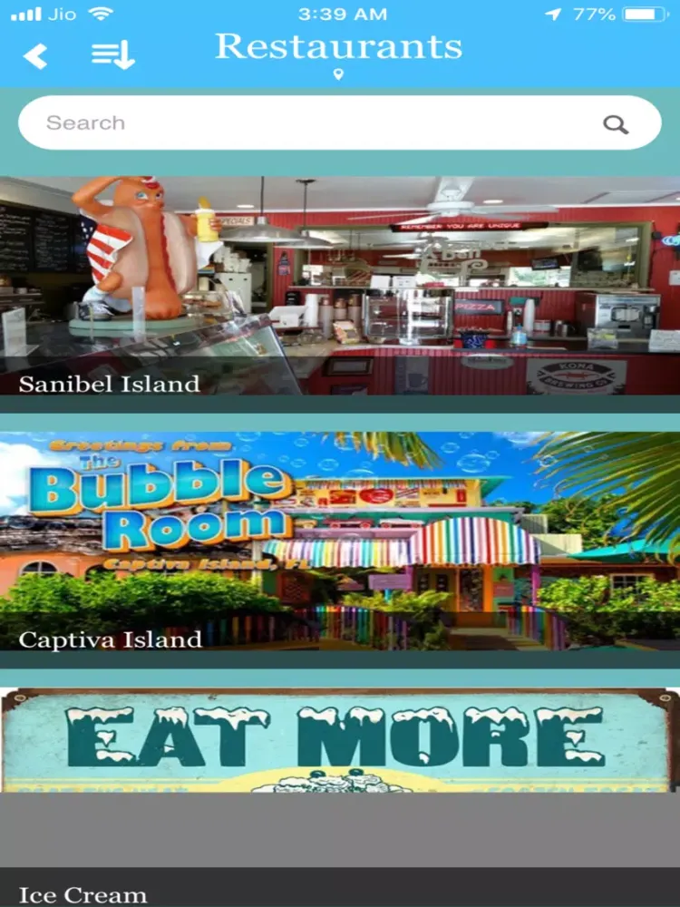 Capturas de pantalla de SanibelRadio iPad 