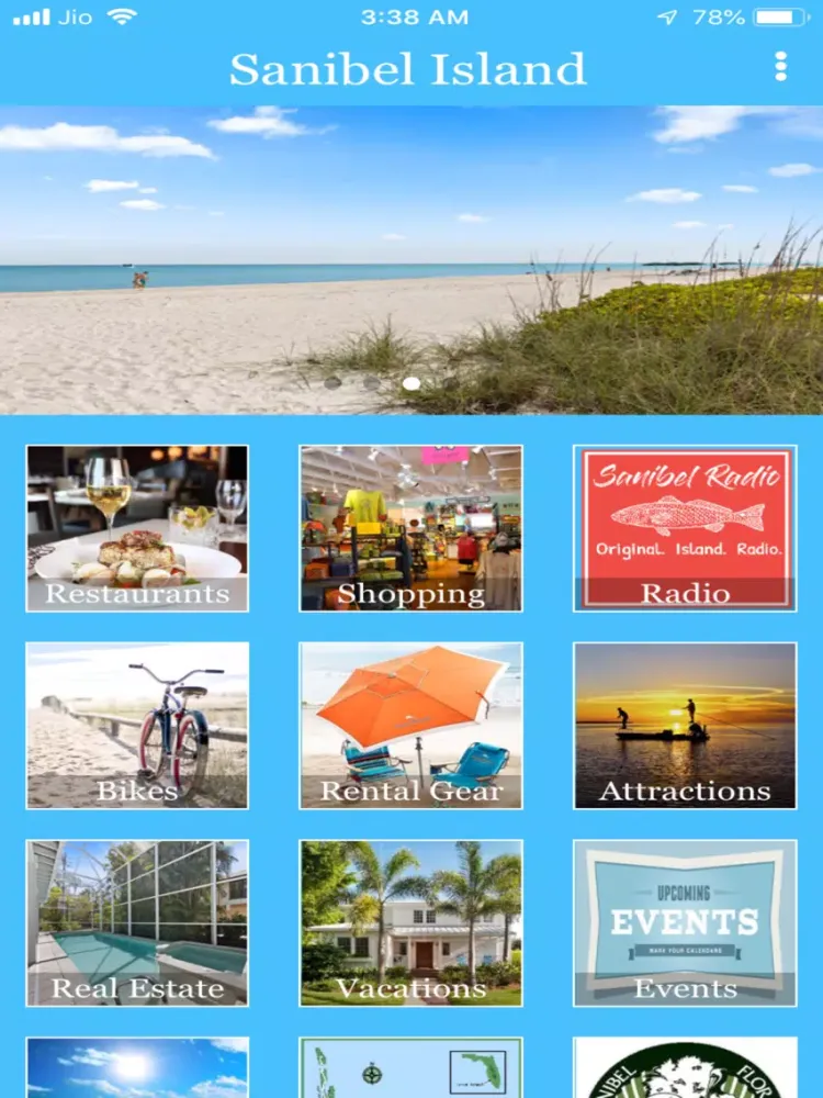 Capturas de pantalla de SanibelRadio iPad 