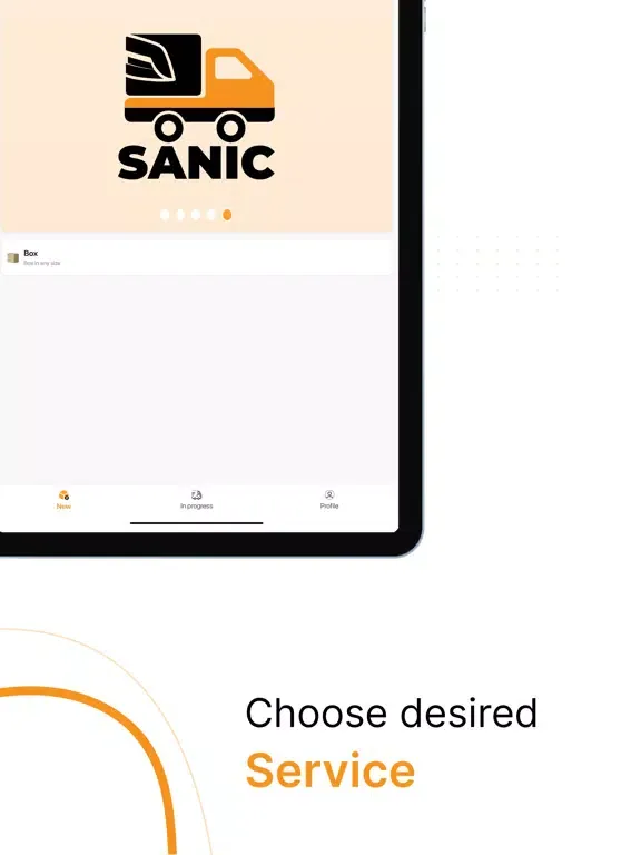 Capturas de tela do Sanic iPad 