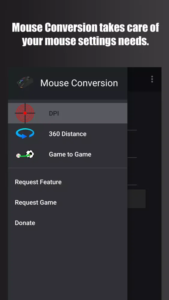 Mouse Conversion স্ক্রিনশট