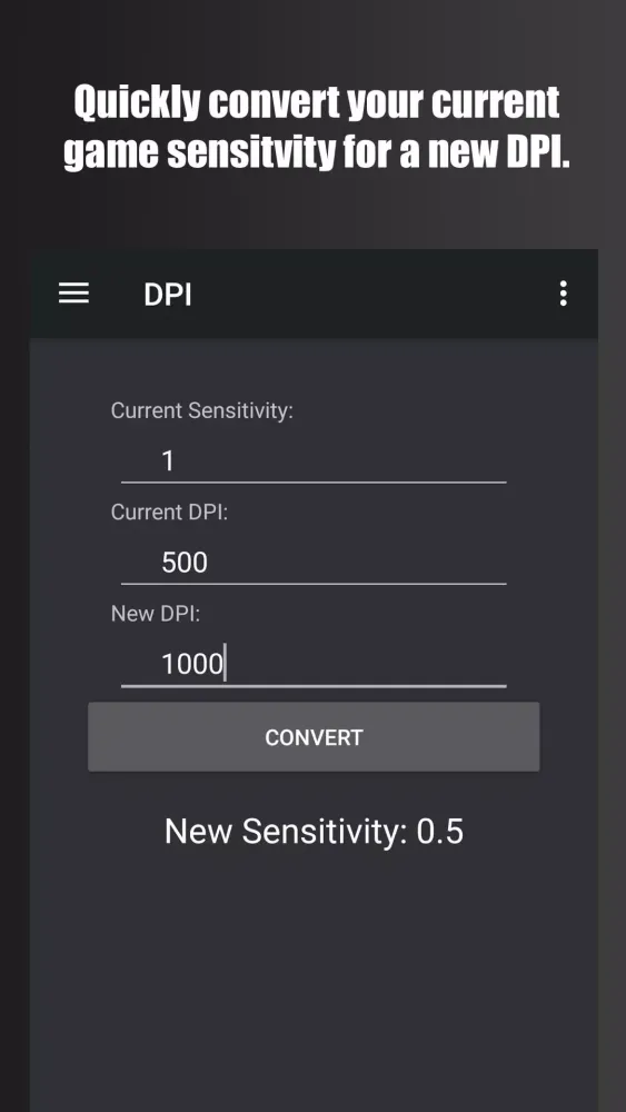 Mouse Conversion স্ক্রিনশট