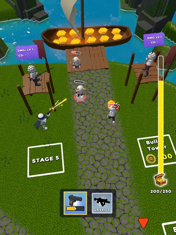 Zrzuty ekranu Gold Defence Mayhem iPad 