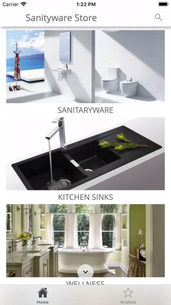 Sanityware Catalogue سکرین شاٹس