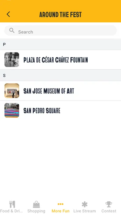 Capturas de pantalla de San Jose Jazz Summer Fest