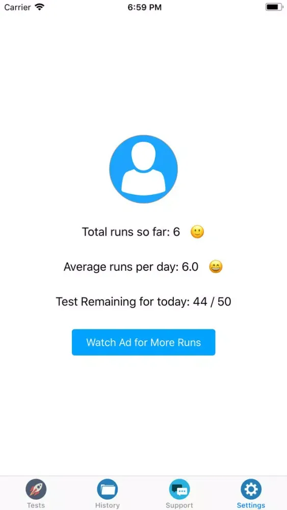 Capturas de tela do Agility - Web Tests All-In-One