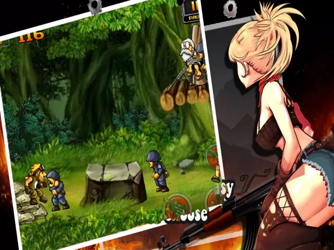 Скриншоты Army Commando Attack - Metal Action iPad 