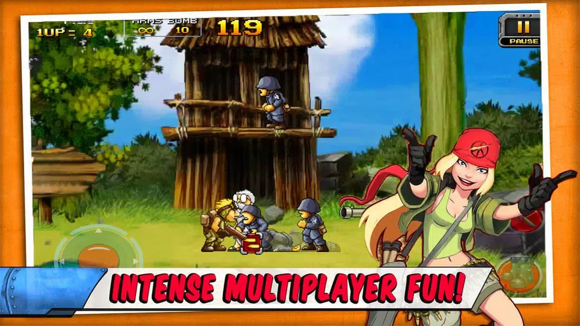 Hero Slug Attack - Rambo Metal Action Screenshots