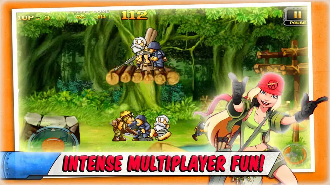 Hero Slug Attack - Rambo Metal Action Screenshots