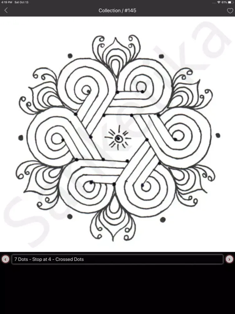 Capturas de pantalla de Simple Rangoli Designs iPad 