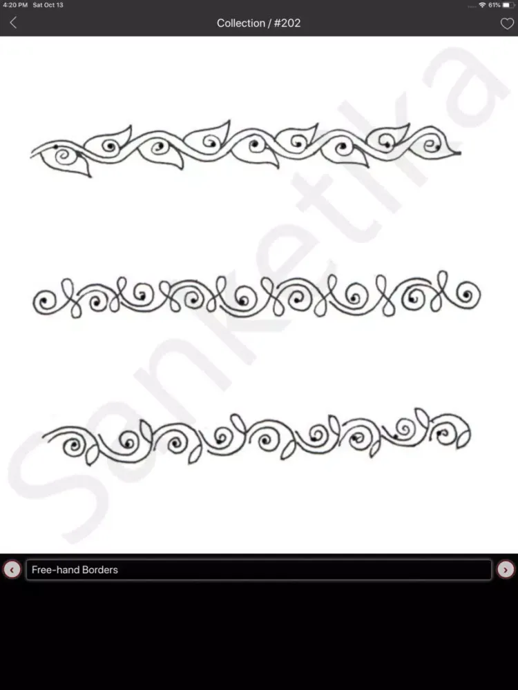 Capturas de pantalla de Simple Rangoli Designs iPad 