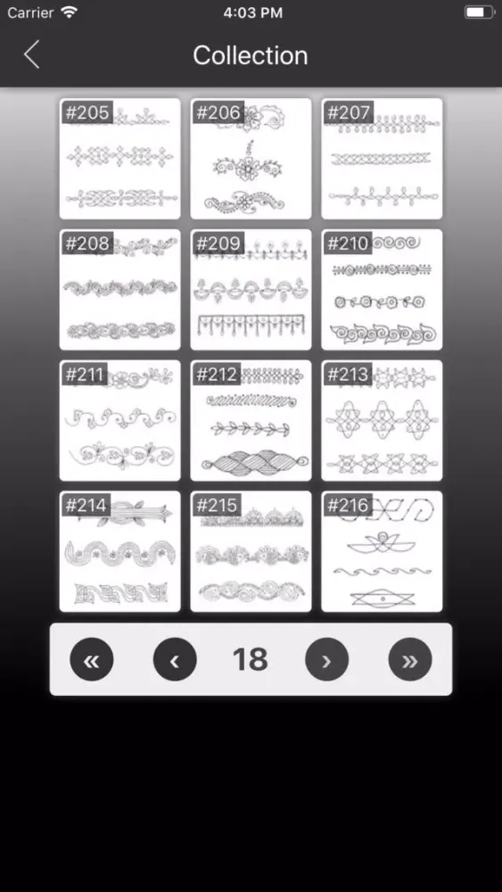 Capturas de pantalla de Simple Rangoli Designs