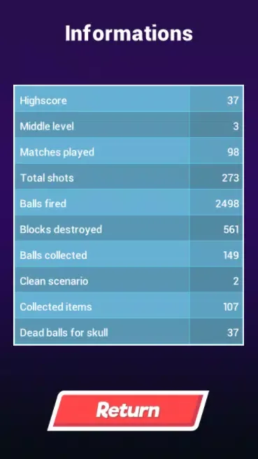 Zrzuty ekranu Balls Bricks Breaker Pro