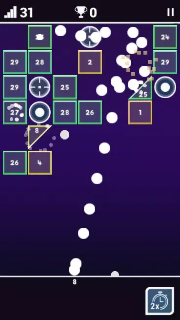 Zrzuty ekranu Balls Bricks Breaker Pro